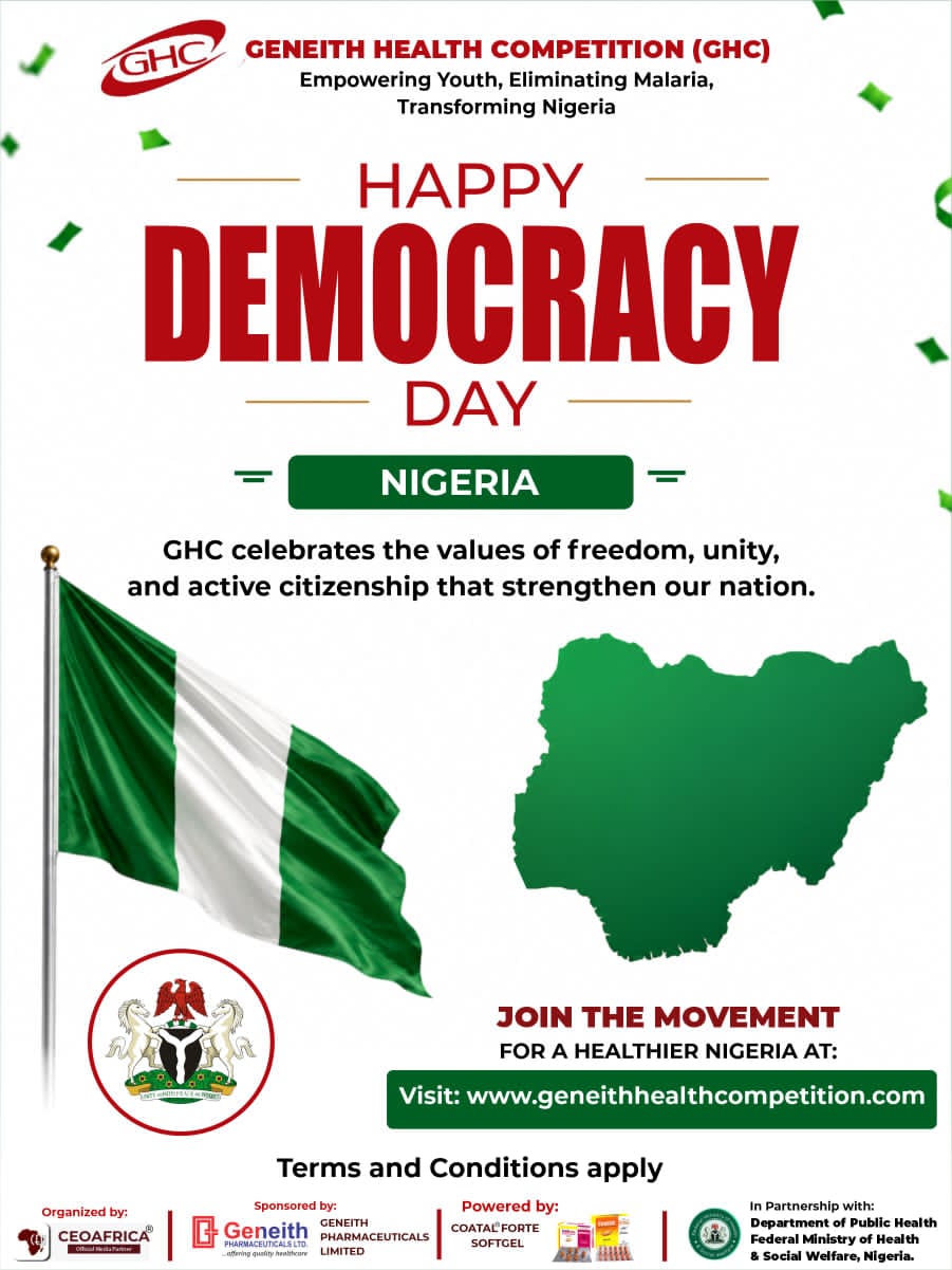 Geneith Health Leaders Celebrate Democracy, Applaud Growing Support for Malaria Elimination Drive