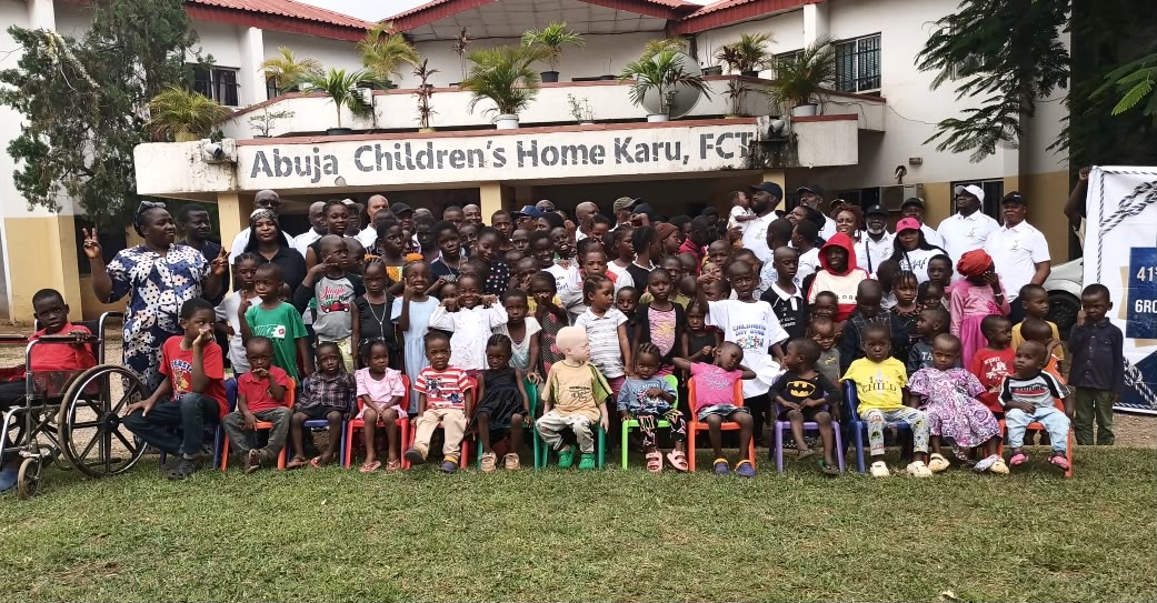 Retired Naval Officers Bring Hope, Mentorship to Abuja Orphans