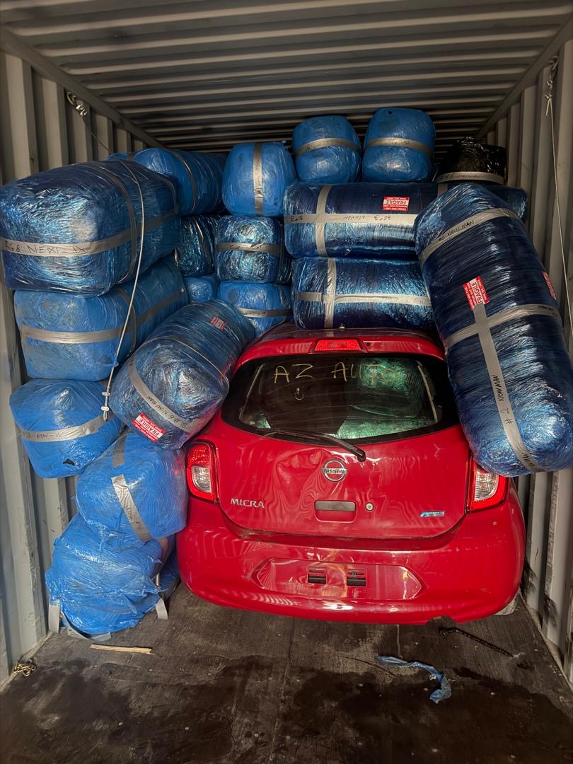 Nigeria Customs, NDLEA Seize N26.57bn Cannabis Hidden Among Imported Vehicles