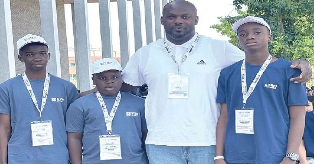 Nigerian Students Win 3 Gold Medals at STEM Olympiad
