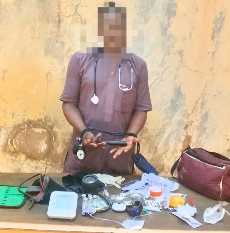 Police arrest fake doctor, smash robbery syndicate in Niger