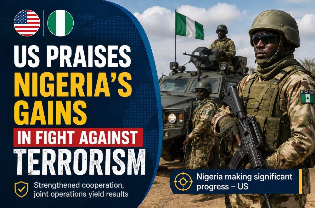 US Praises Nigeria’s Gains in Fight Against Terrorism