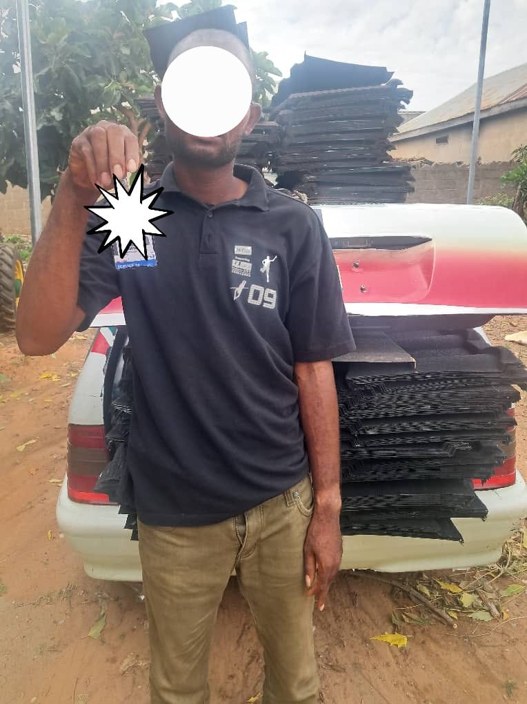 Police arrest suspect, recover N2.26m stolen roofing sheets in Bauchi