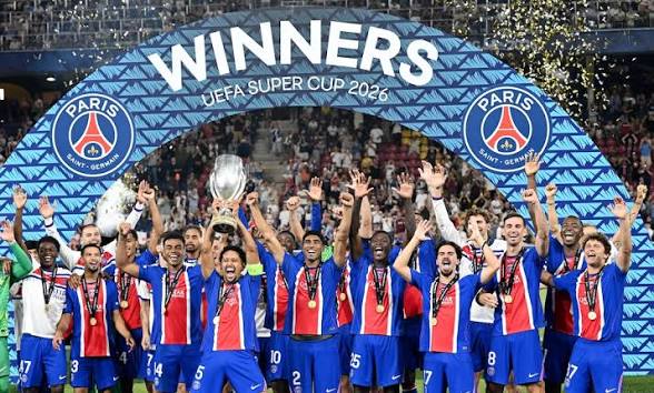 PSG Beat Aston Villa 2-1 to Retain UEFA Super Cup