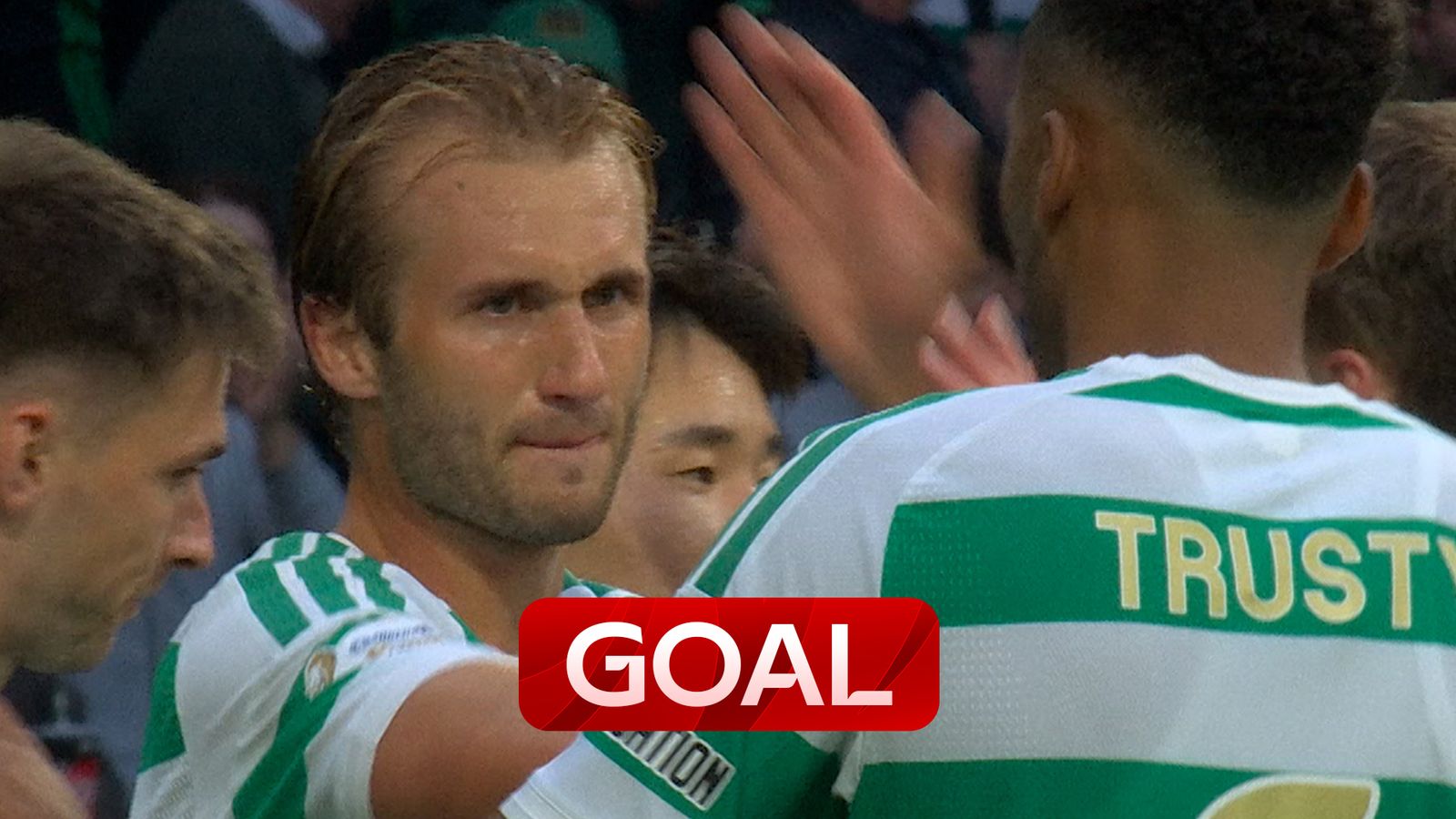 'Perfect ball' | Nygren nods Celtic in front from superb delivery from Tierney