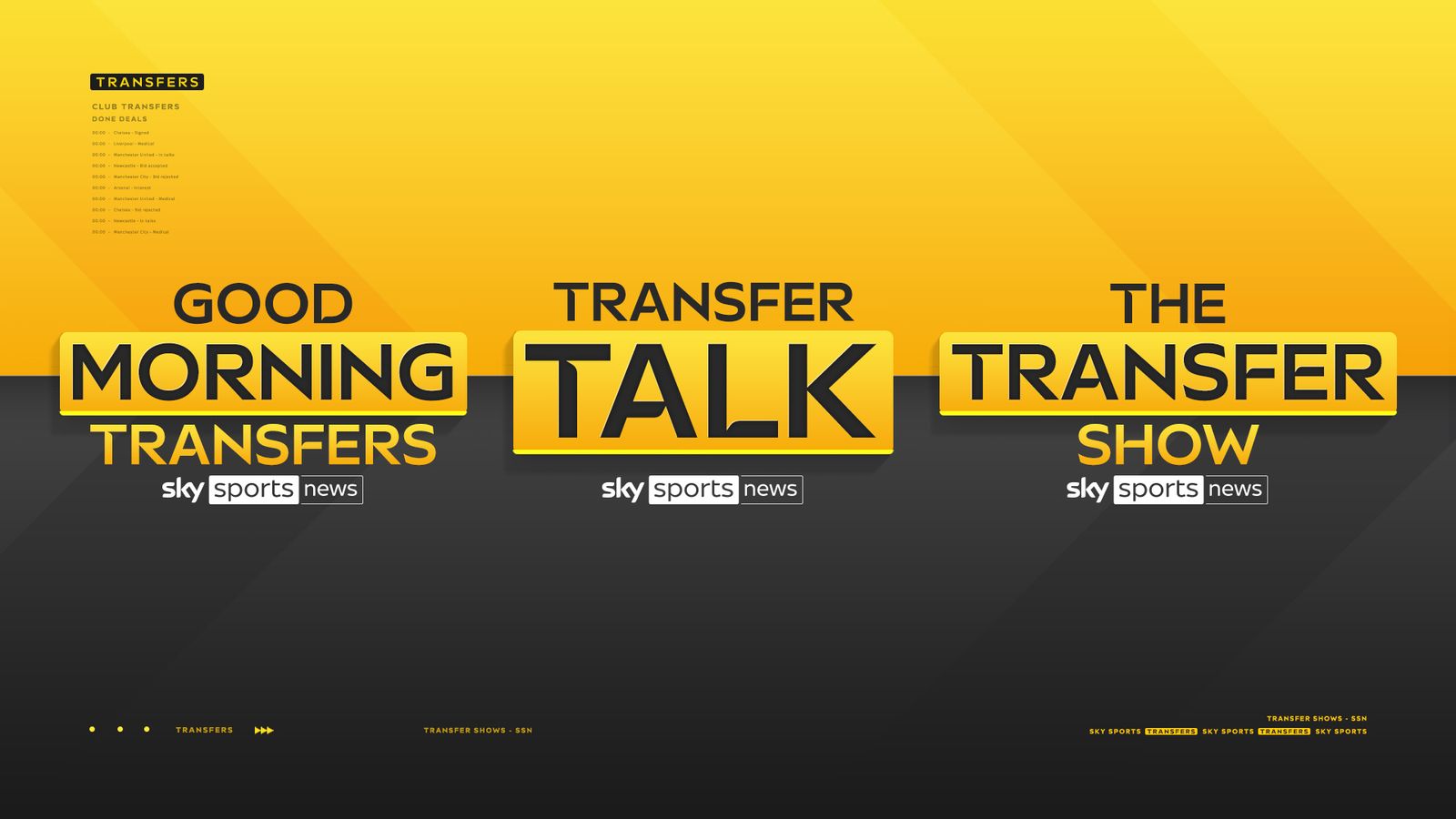 FREE STREAM: Good Morning Transfers on Sky Sports News – Latest football transfer news, updates and rumours | Football News