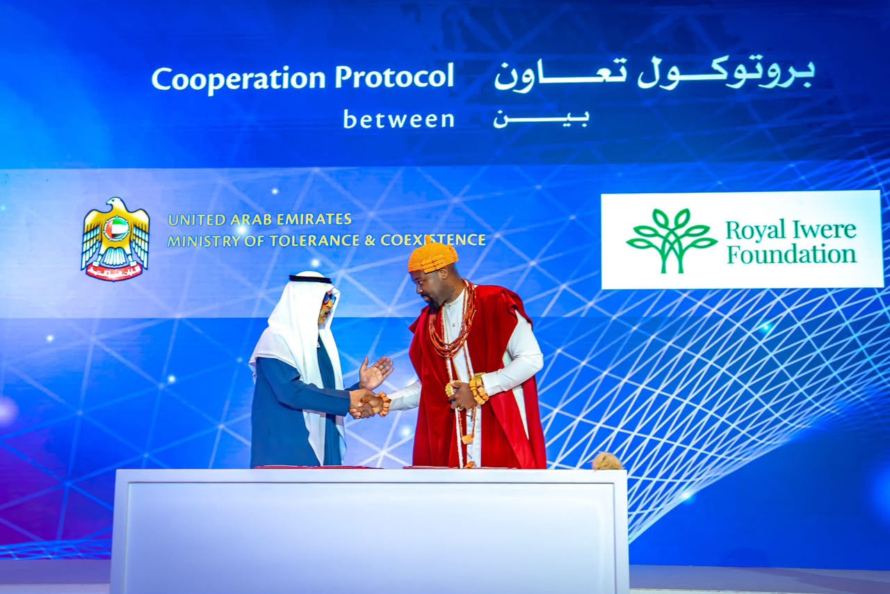 Olu of Warri Signs Cooperation Protocol with UAE Ministry of Tolerance and Coexistence