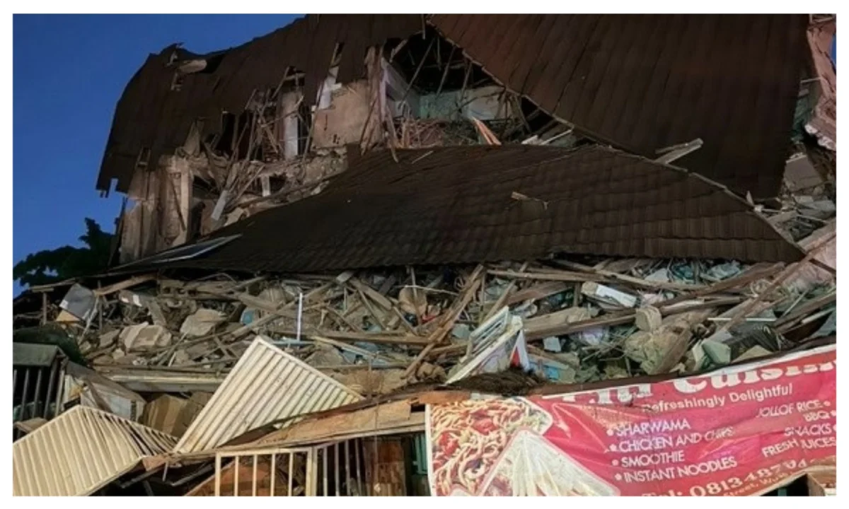Three-storey building collapses in Abuja