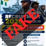 Nigerian Navy Recruitment 2026