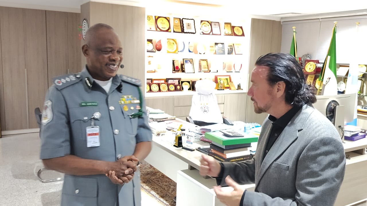 WPRF 2026: Global Alliance President Justin Green Arrives Abuja, Meets Customs Boss