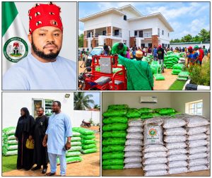 Chief Philip Agbese Gives Hope to Benue Farmers With 5,000 Bags of Fertilizer