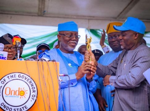Ondo Governor Bags National Award For Education