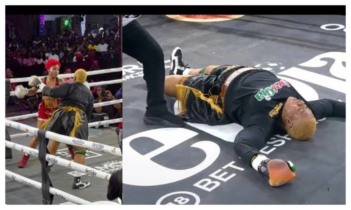 Celebrity boxing: Never been involved in physical fight – Nkechi Blessing after defeat to Phyna
