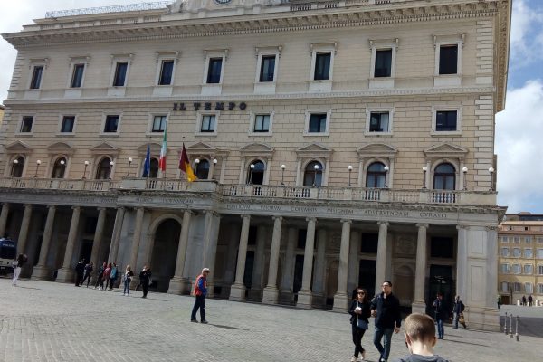Palazzo Montecitorio, home of the Italian Chamber of Deputies
